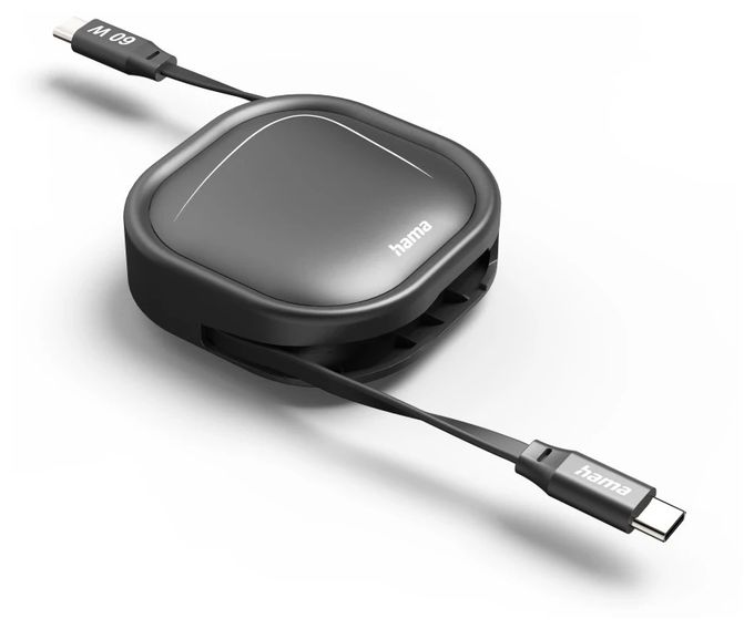 0,48 Gbit/s Stecker Flachkabel USB C auf USB C 1 m  201830 (Schwarz) 