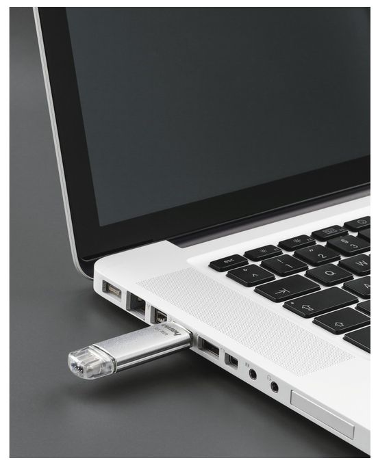 USB Type-A / USB Type-C Stick 64 GB  213108 C-Laeta (Silber) 