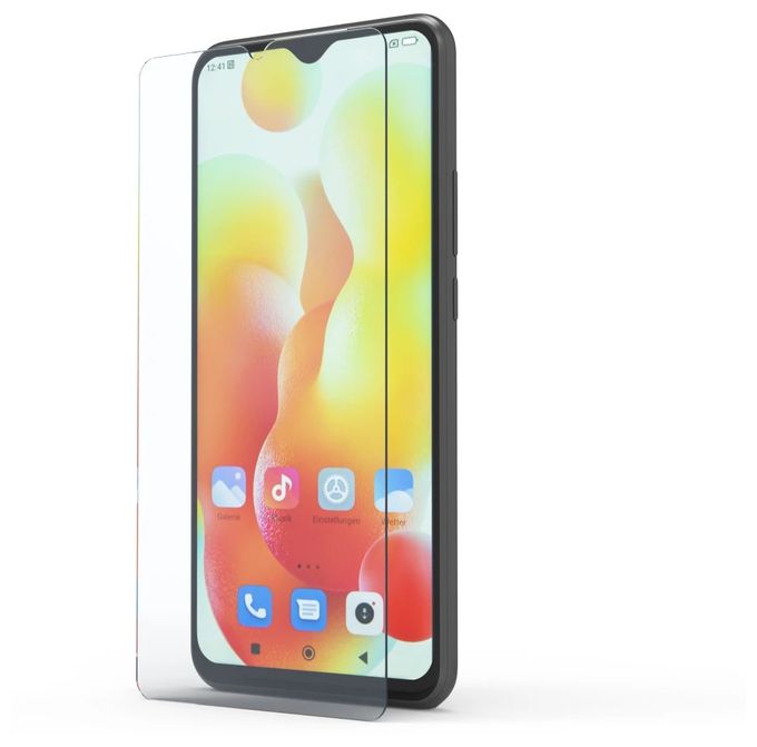 Klare Bildschirmschutzfolie gehärtetes Glas 9H für  Xiaomi Redmi 13C 219964 