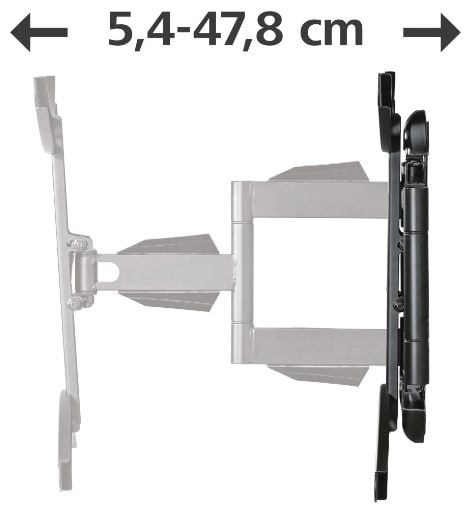 Wand Halterung 180° bis 190,5 cm (75") 45 kg 2 - 12° neigbar 220836 Fullmotion 