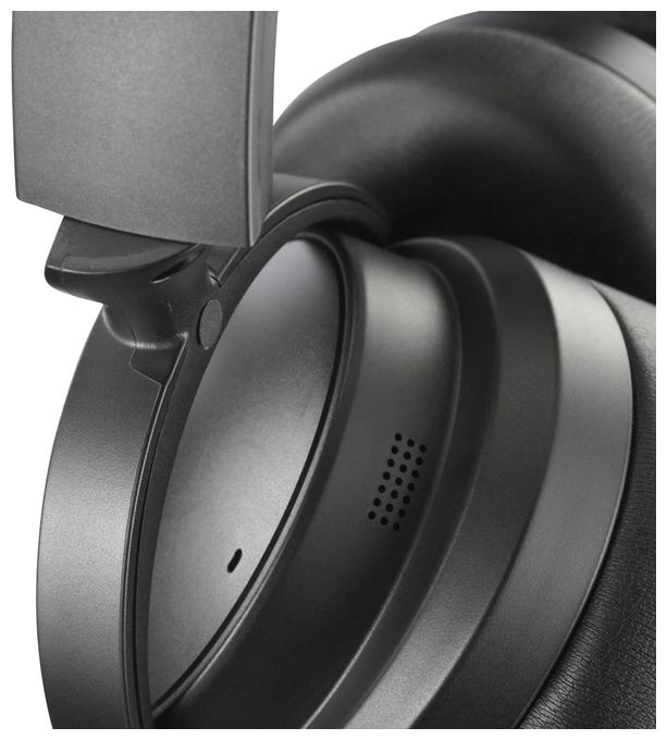 Ohraufliegender Bluetooth Kopfhörer kabellos 50 h Laufzeit  221764 Spirit Silent (Schwarz) 