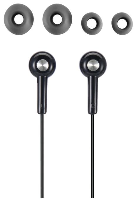 In-Ear Kopfhörer Kabelgebunden (Schwarz, Dunkles Grau) 221789 Gloss II 