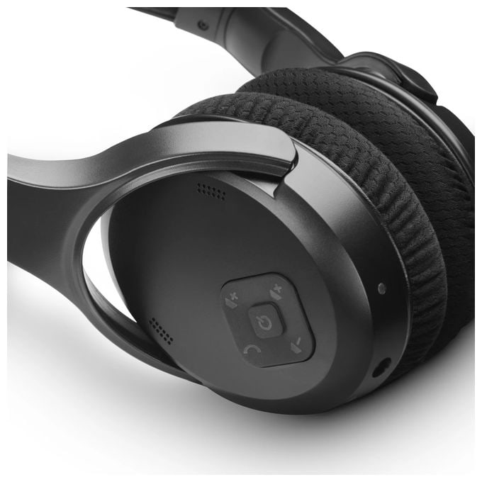 Over Ear Bluetooth Kopfhörer kabelgebunden&kabellos 16 h Laufzeit  221847 Fernseh (Schwarz) 