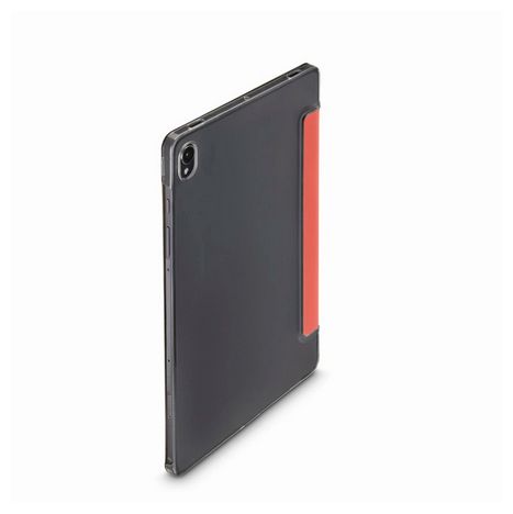 Folio aus Kunststoff für Samsung Galaxy Tab A9+ bis 27,9 cm (11") Schmutzabweisend, Staubresistent, Kratzresistent mit Magnetverschluss (Koralle) 222014 Fold Clear 