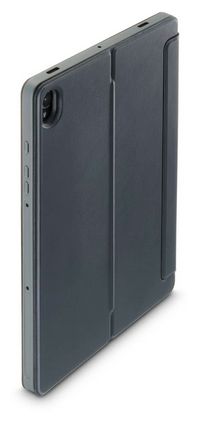 Folio aus Kunststoff für Samsung Galaxy Tab A9+ bis 27,9 cm (11") Schmutzabweisend, Staubresistent, Kratzresistent mit Magnetverschluss (Grau) 222017 Folio Stand 