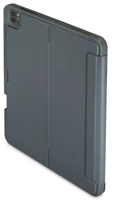 Folio aus Kunststoff für Apple iPad Pro 13" (2024) bis 33 cm (13") Schmutzabweisend, Staubresistent, Kratzresistent mit Magnetverschluss (Grau) 227049 Stand Folio 
