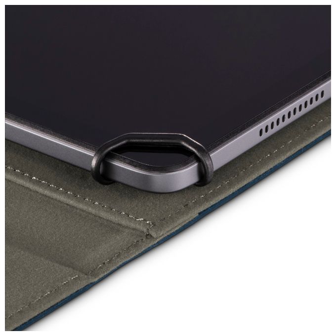 Folio aus Kunststoff für Jede Marke bis 27,9 cm (11") Kratzresistent mit Elastikband (Blau) 227071 Velvet 