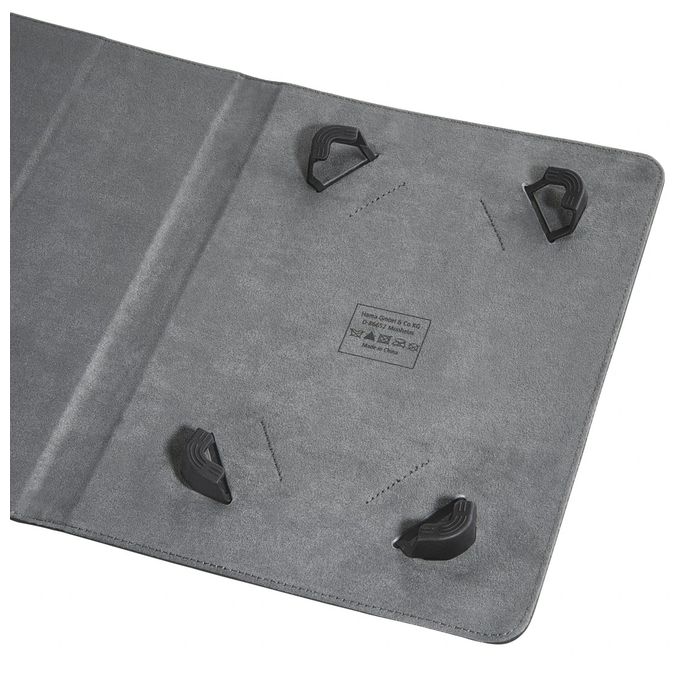 Folio aus Kunststoff für Universal bis 33 cm (13") Schmutzabweisend, Staubresistent, Kratzresistent mit Schnallenverschluss (Schwarz) 227086 Xpand 