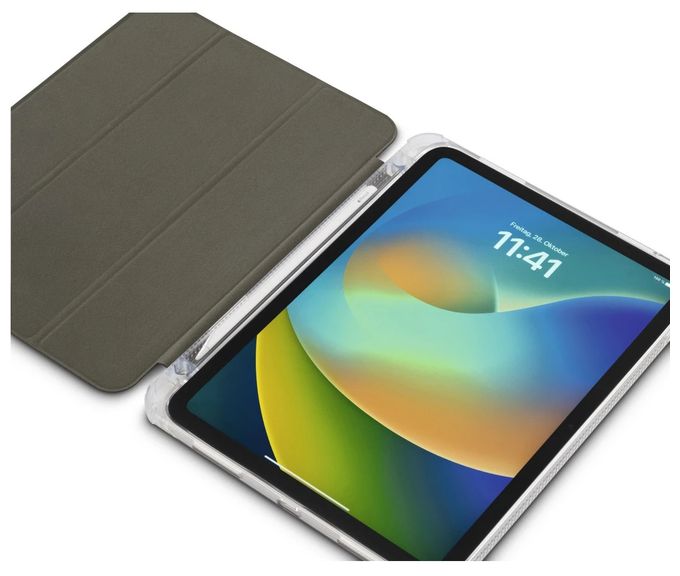 Folio aus Kunststoff für Apple iPad 11"(25) / 10.9" (22) bis 27,9 cm (11") Abnutzungsresistent, Stoßfest, Fallbeständigkeit, Staubresistent, Schlagfest, Kratzresistent, Splitterfrei, Stoßfest (Schwarz) 227099 Extreme Protect 