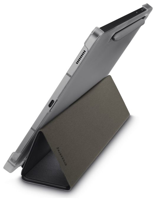 Folio aus Polycarbonat (PC), Polyurethan für Samsung Galaxy Tab S10 Lite (10.9") bis 27,7 cm (10.9") mit Magnetverschluss (Schwarz) 231025 Fold Clear 