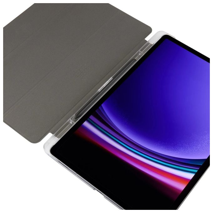 Folio aus Kunststoff für Samsung Galaxy tab S11 Ultra 14.6” bis 37,1 cm (14.6") Schmutzabweisend, Staubresistent, Kratzresistent (Schwarz) 231031 Fold Clear 