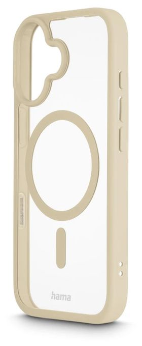 Cover für Apple iPhone 17  232383 Frame Protect (Beige, Transparent) 