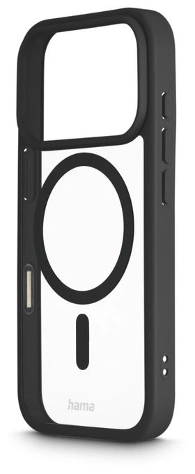 Cover für Apple iPhone 17 Pro (Schwarz, Transparent) 232404 Frame Protect 