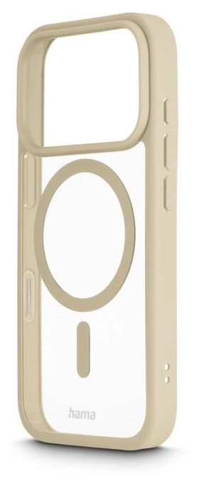 Cover für Apple iPhone 17 Pro  232406 Frame Protect (Beige, Transparent) 
