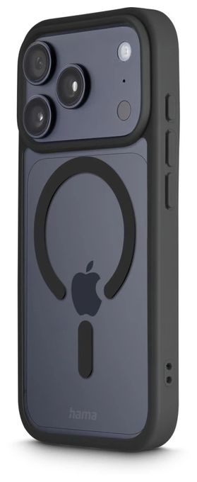 Cover für Apple iPhone 17 Pro (Transparent, Schwarz) 232425 Frame Protect 