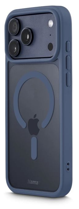 Cover für Apple iPhone 17 Pro Max  232436 Frame Protect (Transparent, Blau) 