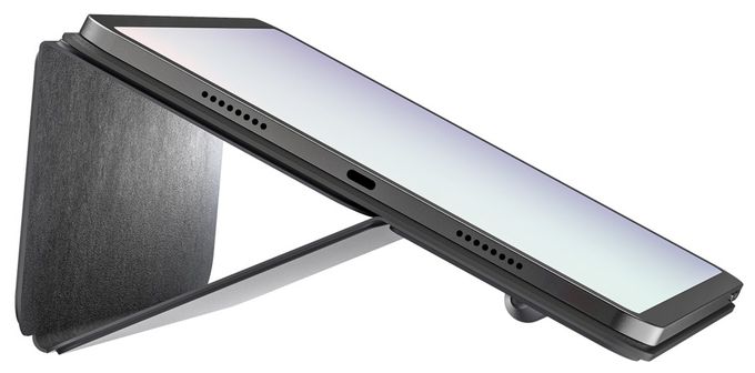 Folio aus Kunststoff für Apple iPad 10.2" (2019/2020/2021) bis 25,9 cm (10.2") Staubresistent, Kratzresistent mit Magnetverschluss (Schwarz) Black Rock 