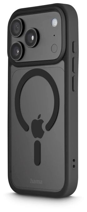 Cover für Apple iPhone 17 Pro / 18 Pro (Transparent, Schwarz) 232450 Frame Protect 