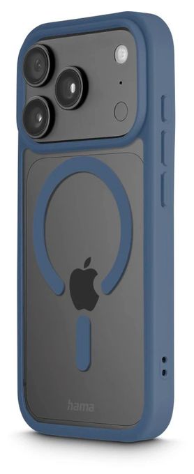 Cover für Apple iPhone 17 Pro / 18 Pro  232451 Frame Protect (Blau, Transparent) 
