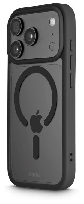 Cover für Apple iPhone 17 Pro Max / 18 Pro Max (Schwarz, Transparent) 232466 Frame Protect 