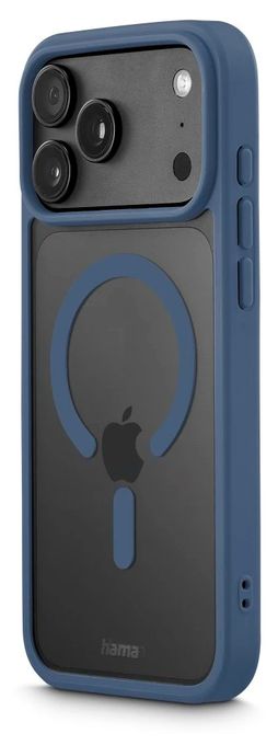 Cover für Apple iPhone 17 Pro Max / 18 Pro Max  232467 Frame Protect (Blau, Transparent) 