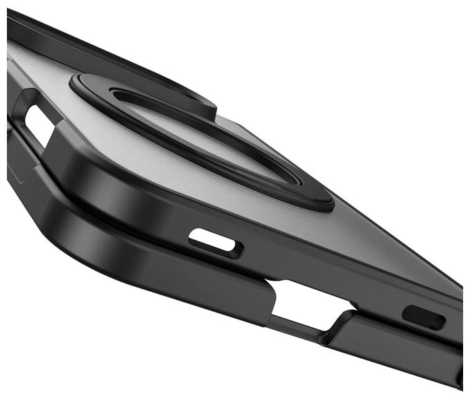 Cover für Apple iPhone Duo  232490 Mag Hybrid Stand (Schwarz) 