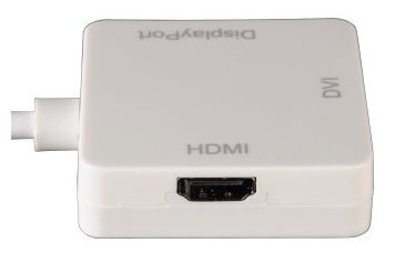 mini DisplayPort - DVI/DisplayPort/HDMI 