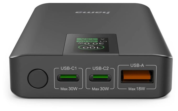 10000 mAh Powerbank USB Typ-C  201782 Power Pack PD 10 Alu (Anthrazit) 