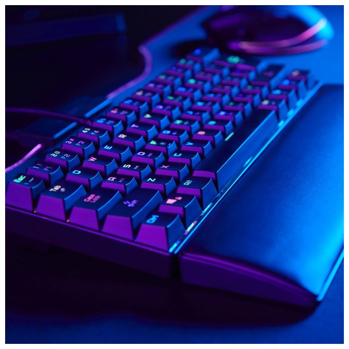 RGB-LED Gaming Tastatur USB  uRage Exodus 760 (Schwarz) 