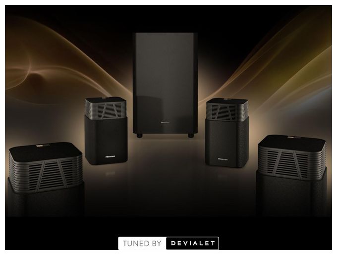 Soundbar 720 W 4.1.2 Kanäle  HT Saturn (Schwarz) 
