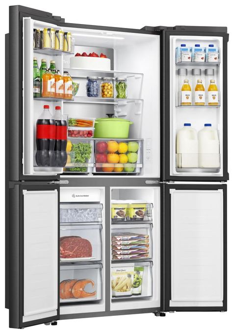 Side-by-Side Kühl-/ Gefrierkombination 304 l / 87 l 235 kWh NoFrost 1785 mm x 794 mm  RQ5P470SYFD (Schwarz) 