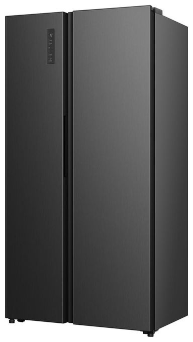 Side-by-Side Kühl-/ Gefrierkombination 336 l / 191 l 313 kWh NoFrost 1786 mm x 911 mm  RS3P538NAFE (Schwarz, Edelstahl) 