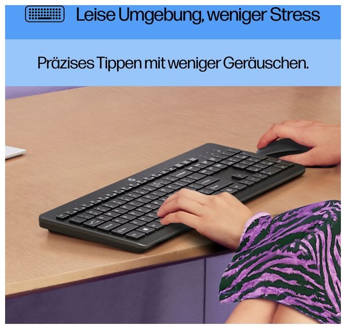 Universal Tastatur RF Wireless 2.4 GHz  230 (Schwarz) 