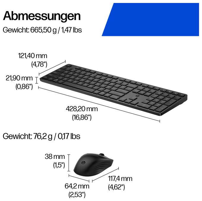 Home Tastatur RF Wireless + Bluetooth 2.4 GHz  490C (Schwarz) 