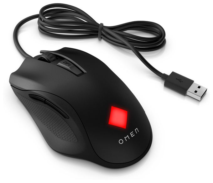 7200 DPI Gaming Maus IR LED  Omen Vector Essential (Schwarz) 