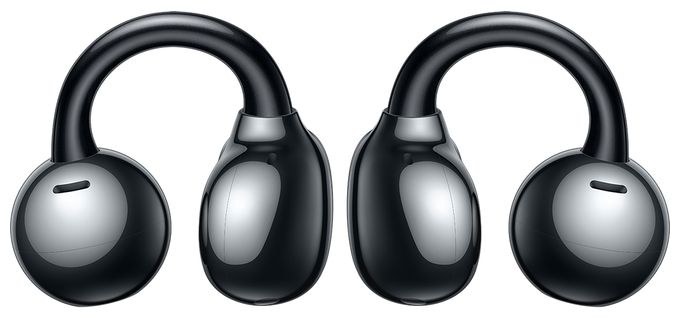 In-Ear Bluetooth Kopfhörer Kabellos TWS IP54 USB Typ-C  FreeClip (Schwarz) 