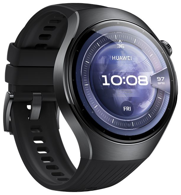 Digital 46 mm Smartwatch Rund 288 h 310 ppi  Watch 5 (Schwarz) 