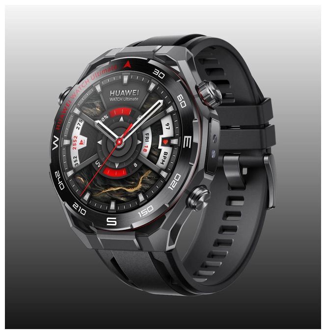 Digital 48.5 mm  Smartwatch Rund IP69 264 h 310 ppi  Watch Ultimate 2 (Schwarz) 