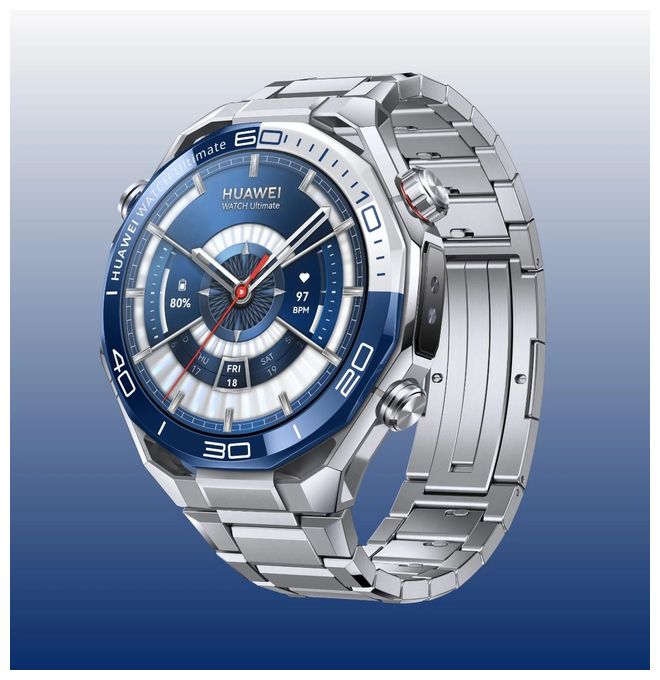 Digital  Smartwatch Rund IP69 264 h 310 ppi  Watch Ultimate 2 (Blau) 