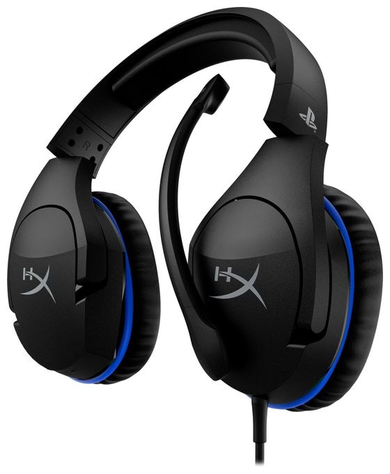 Over Ear Kopfhörer Kabelgebunden  Cloud Stinger Gaming (Schwarz, Blau) 