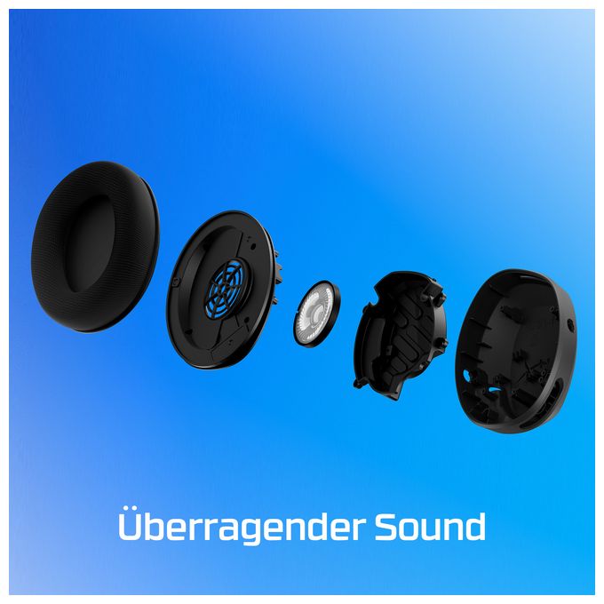 Over Ear Kopfhörer kabelgebunden  Cloud Stinger II (Weiß) 