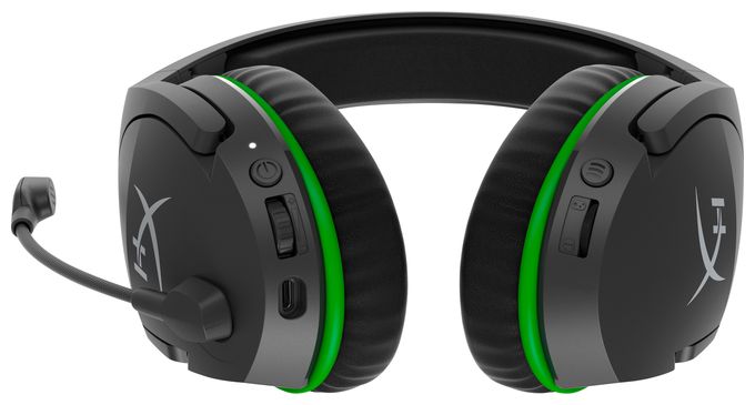 Over Ear Kopfhörer kabelgebunden  CloudX Stinger Core Wireless (Schwarz, Grün) 
