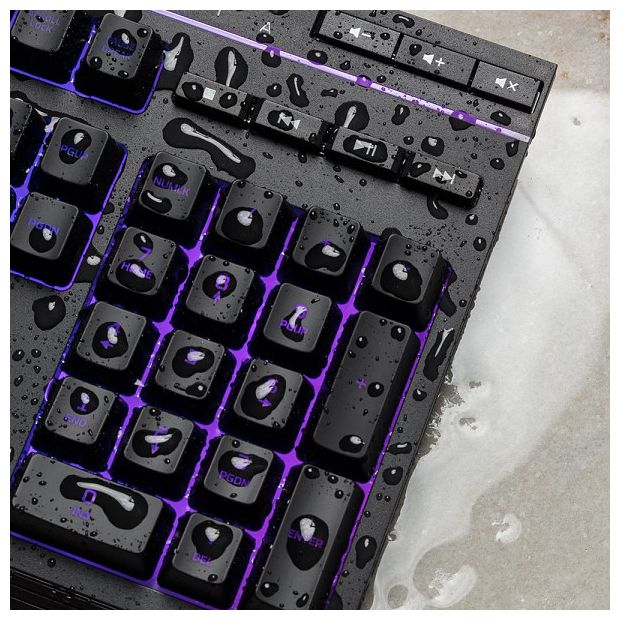 RGB-LED Gaming Tastatur USB  HyperX Alloy Core(DE-Layout) (Schwarz) 