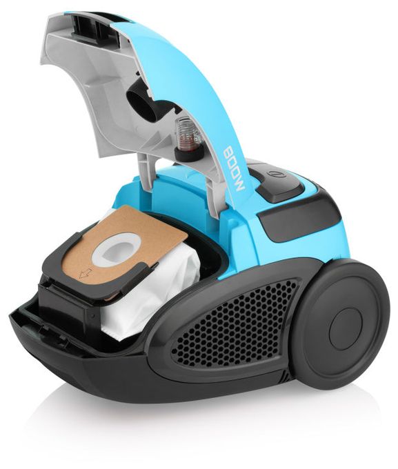 Bodenstaubsauger mit Staubbeutel 800 W  VC068 (Blau) 