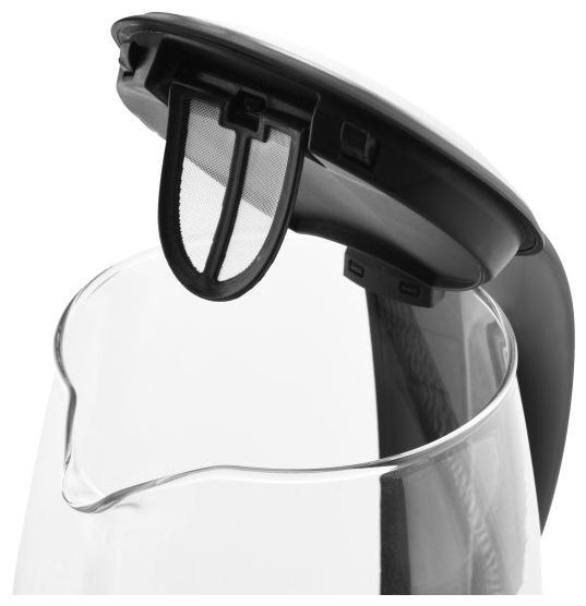 2,0 l Wasserkocher 2200 W (Schwarz, Transparent, Silber) VK745 
