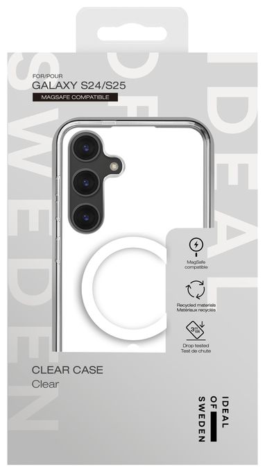 für Samsung Galaxy S24/S25  IDCLCMS-S25-471 (Transparent) 