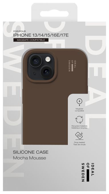 Cover für Apple iPhone 13/14/15/16E/17E  IDSICMS-I2361-562 (Braun) 