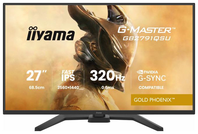 Quad HD Monitor 68,6 cm (27 Zoll) 16:9 350 cd/m²  G-Master GB2791QSU-B1 (Schwarz) 