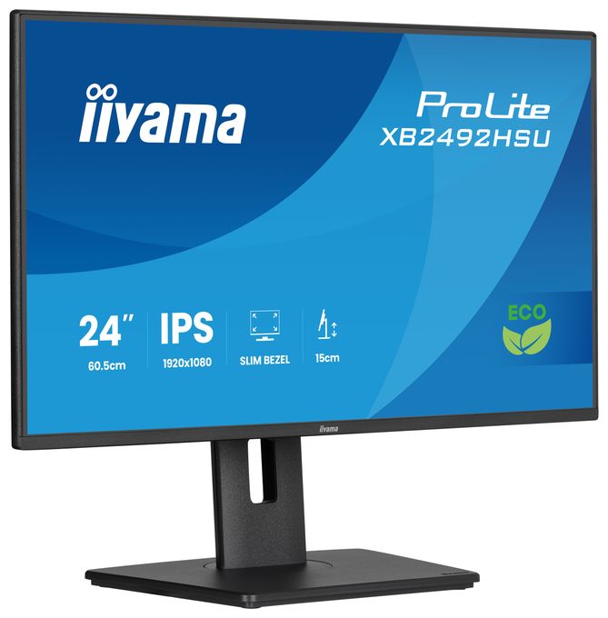 Full HD Monitor 60,5 cm (23.8 Zoll) 16:9 3 ms 300 cd/m²  ProLite XB2492HSU-B1 (Schwarz) 