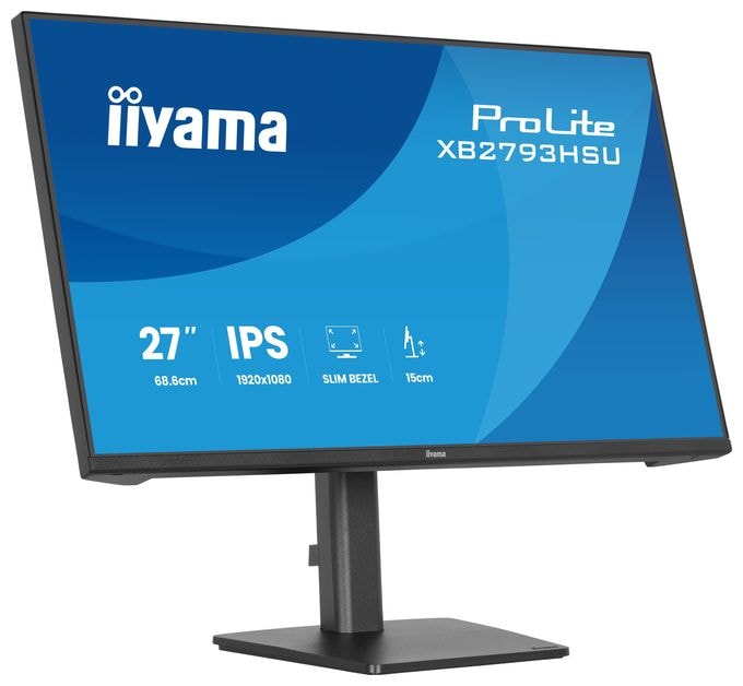 Full HD Monitor 68,6 cm (27 Zoll) 16:9 1 ms 350 cd/m²  ProLite XB2793HSU-B1 (Schwarz) 